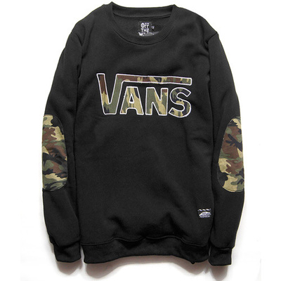 SUDADERA VANS - BLACK/CAMO - Cliquez sur l'image pour la fermer
